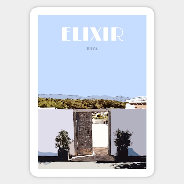 Elixir Ibiza wedding venue Sticker by simplythewest